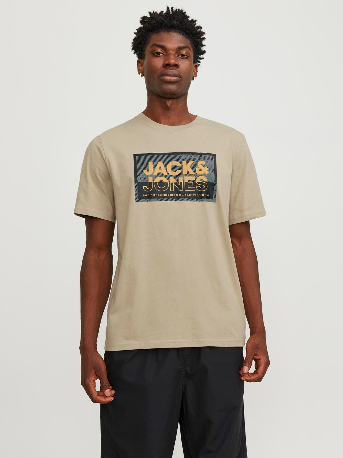Jack&Jones Erkek T-Shirt 12253442