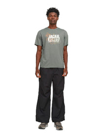 Jack&Jones Oversize Minimalist Erkek T-Shirt - Kısa Kol - Günlük Stil
