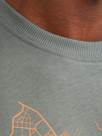 Jack&Jones Oversize Minimalist Erkek T-Shirt - Kısa Kol - Günlük Stil
