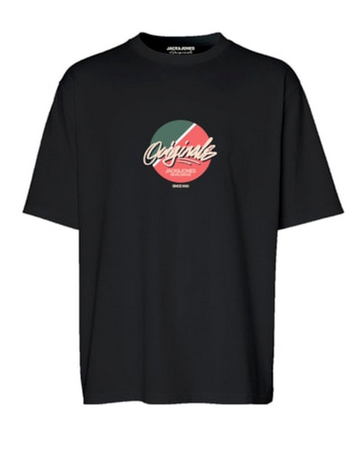 Jack&Jones Oversize Minimalist Erkek T-Shirt - Günlük Stil Translation missing: ar.content.product_image_secondary