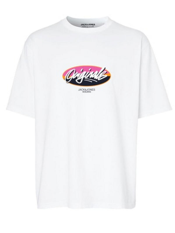 Jack&Jones Oversize Minimalist Erkek T-Shirt - Günlük Stil
