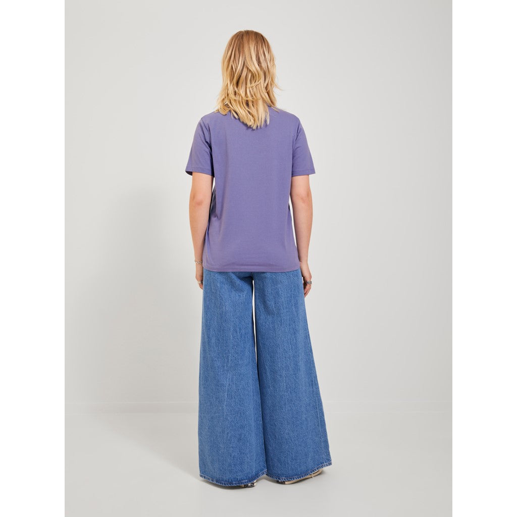 Jack&Jones JJXX Oversize Kadın T-Shirt - Kısa Kol, Minimalist, Günlük