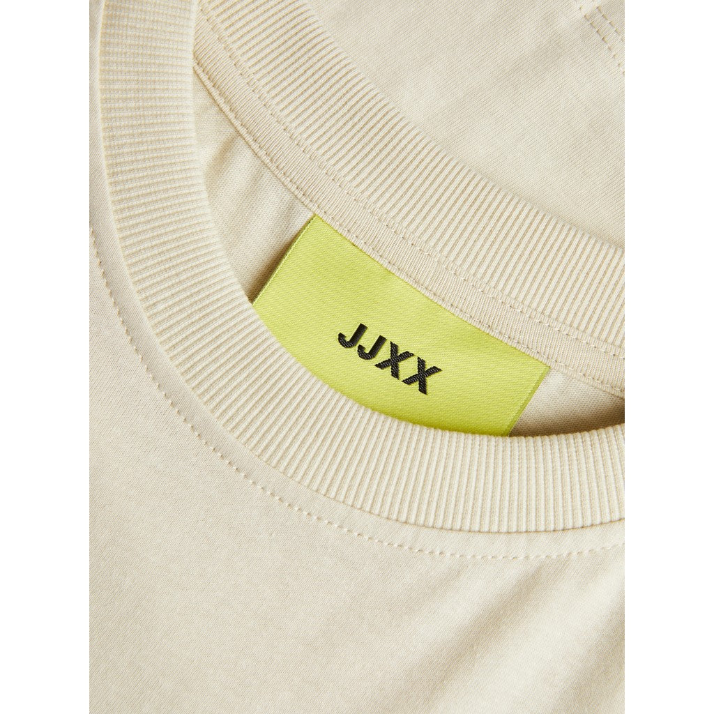 Jack&Jones JJXX Oversize Kadın T-Shirt - Kısa Kol, Minimalist, Günlük
