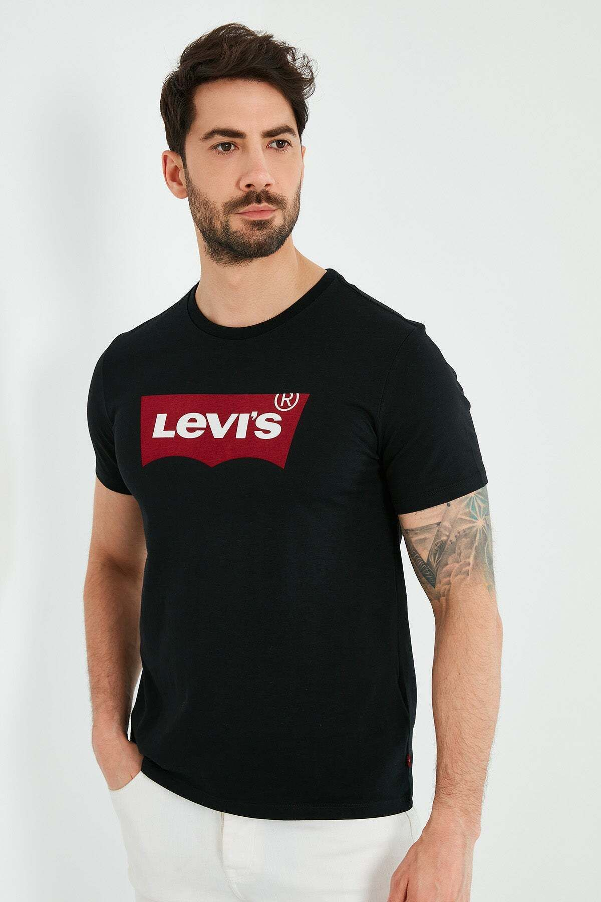 Levi's Erkek Kısa Kol Yuvarlak Yaka Regular Fit Minimalist T-Shirt İkincil görsel
