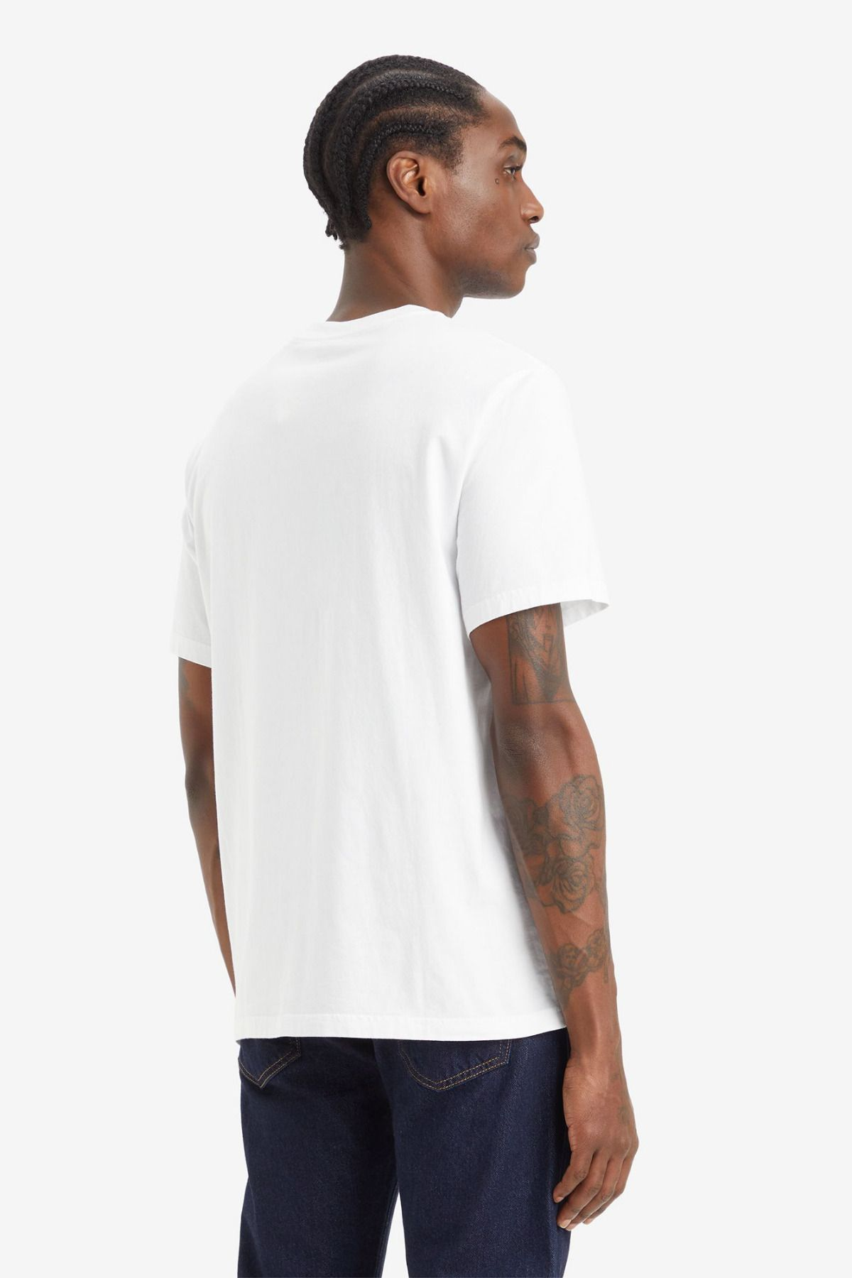 Levi's Oversize Minimalist Erkek T-Shirt - Kısa Kol Yuvarlak Yaka Günlük Translation missing: ar.content.product_image_secondary