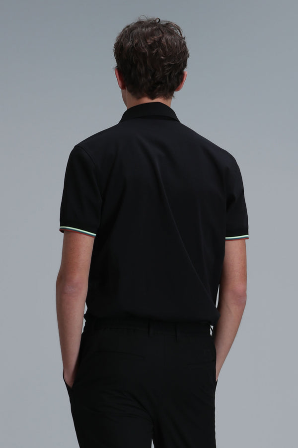 Lufian Minimalist Polo Yaka Kısa Kol Erkek T-Shirt - Günlük & Şık