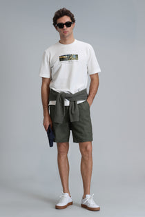 Lufian Minimalist Oversize Erkek T-Shirt - Kısa Kol - Günlük Kullanım