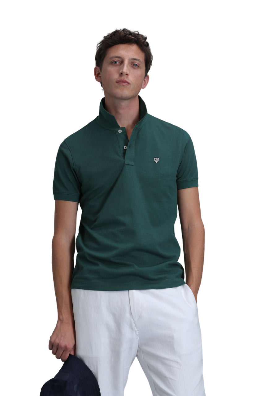 Lufian Minimalist Polo Yaka Kısa Kol Erkek T-Shirt - Günlük Şıklık Translation missing: tr.content.product_image_main