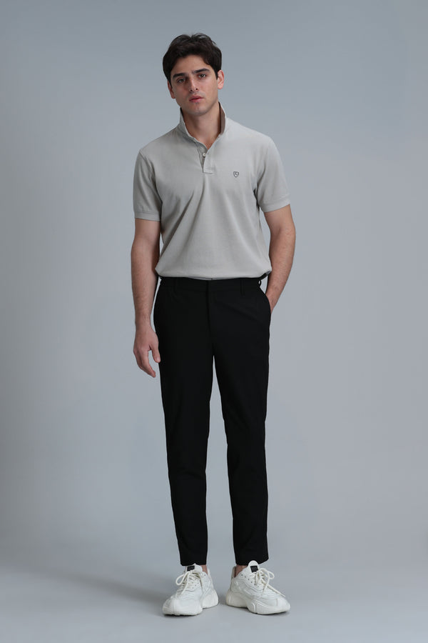 Lufian Minimalist Polo Yaka Kısa Kol Erkek T-Shirt - Günlük Şıklık