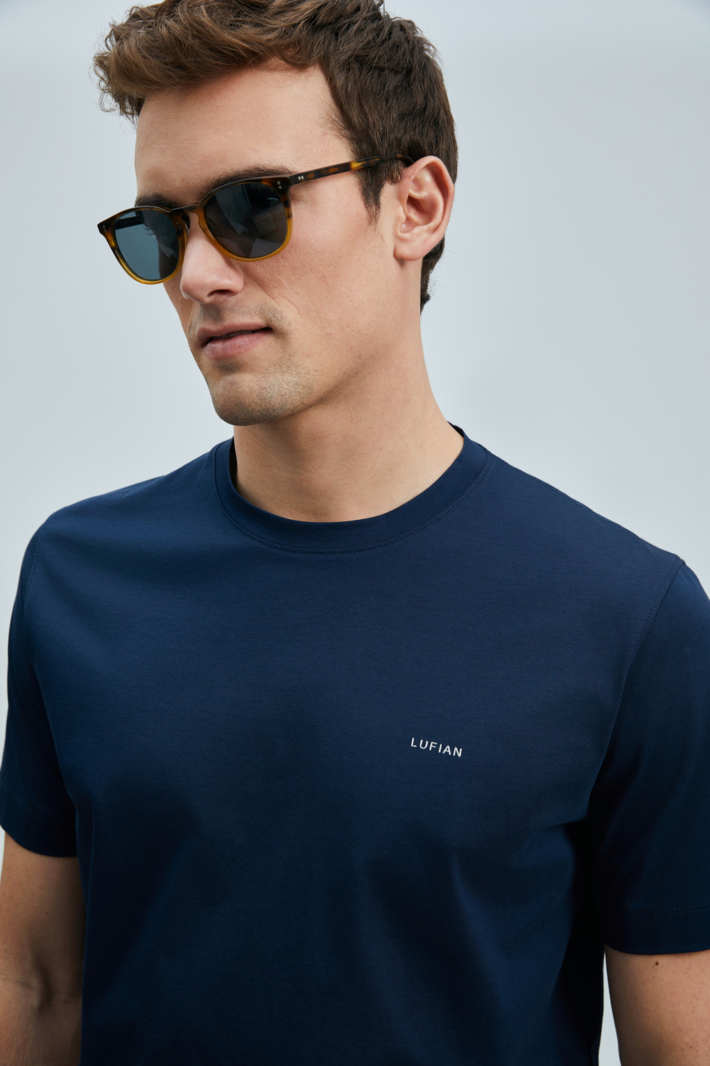 Bran Modern Grafik T- Shirt Lufian