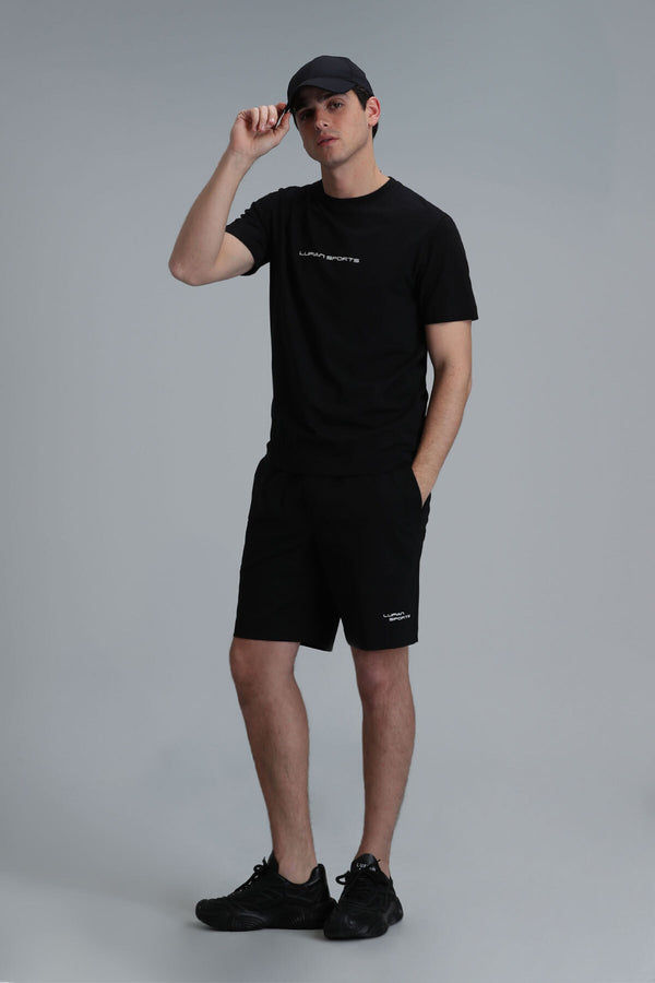 Lufian Oversize Minimalist Erkek T-Shirt - Kısa Kol Yuvarlak Yaka Günlük
