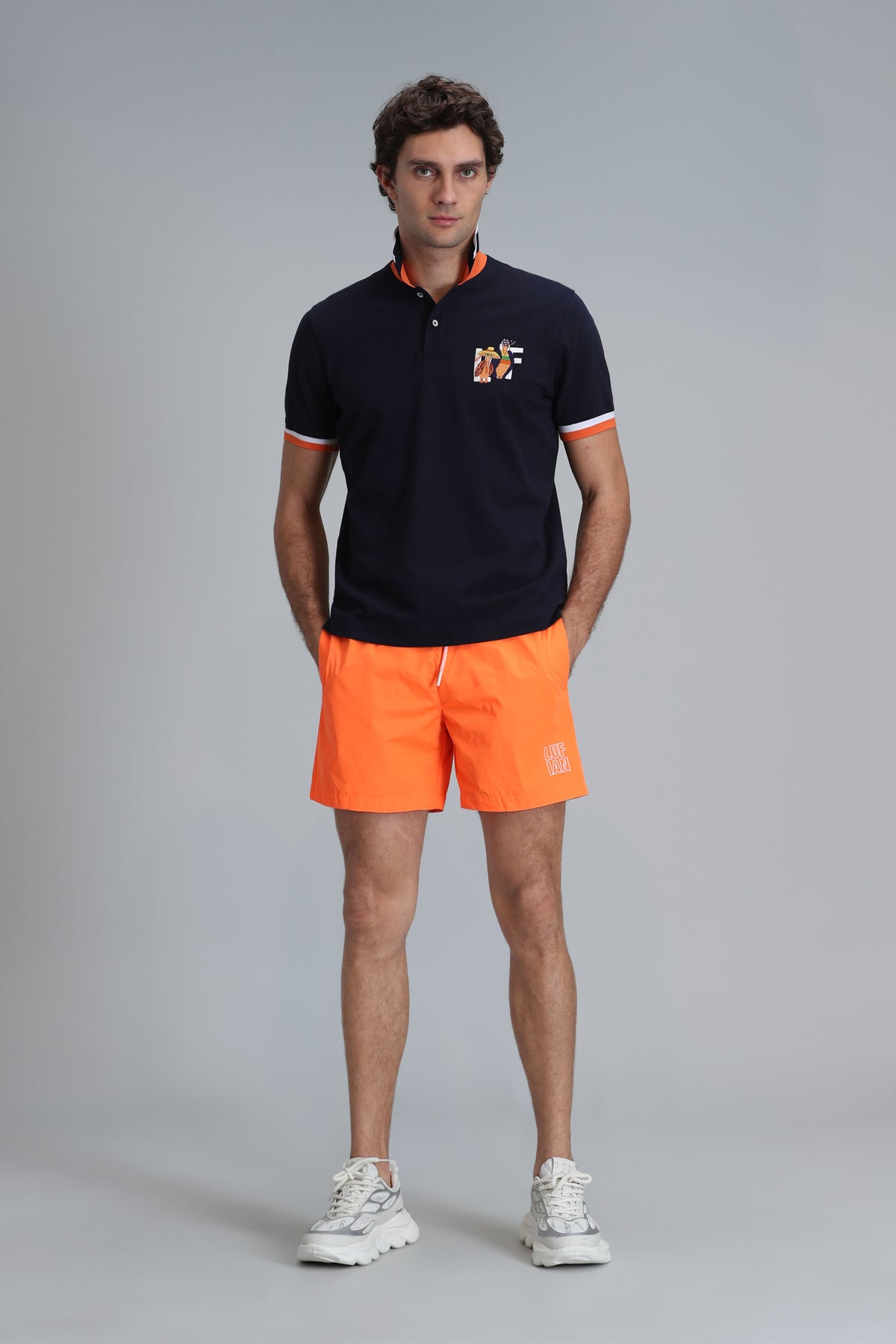 Lufian Minimalist Polo Yaka Kısa Kol Erkek T-Shirt - Günlük Şıklık Translation missing: tr.content.product_image_secondary