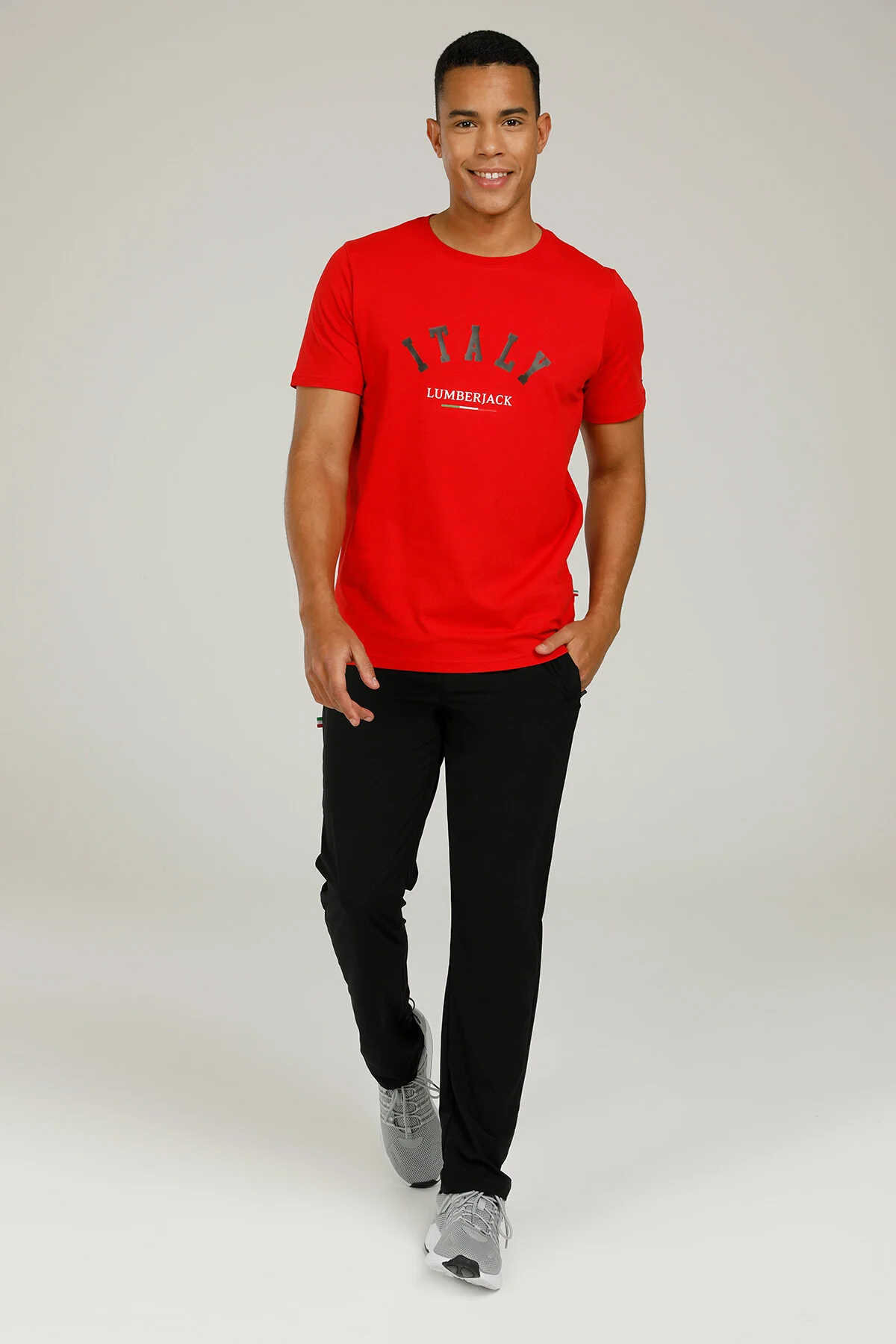 Lumberjack Minimalist Erkek T-Shirt - Kısa Kol Yuvarlak Yaka - Günlük Stil Translation missing: ar.content.product_image_main