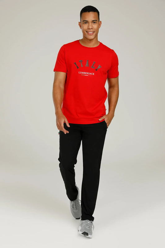 تيشيرت رجالي بتصميم حطاب 2S11CT10443FX