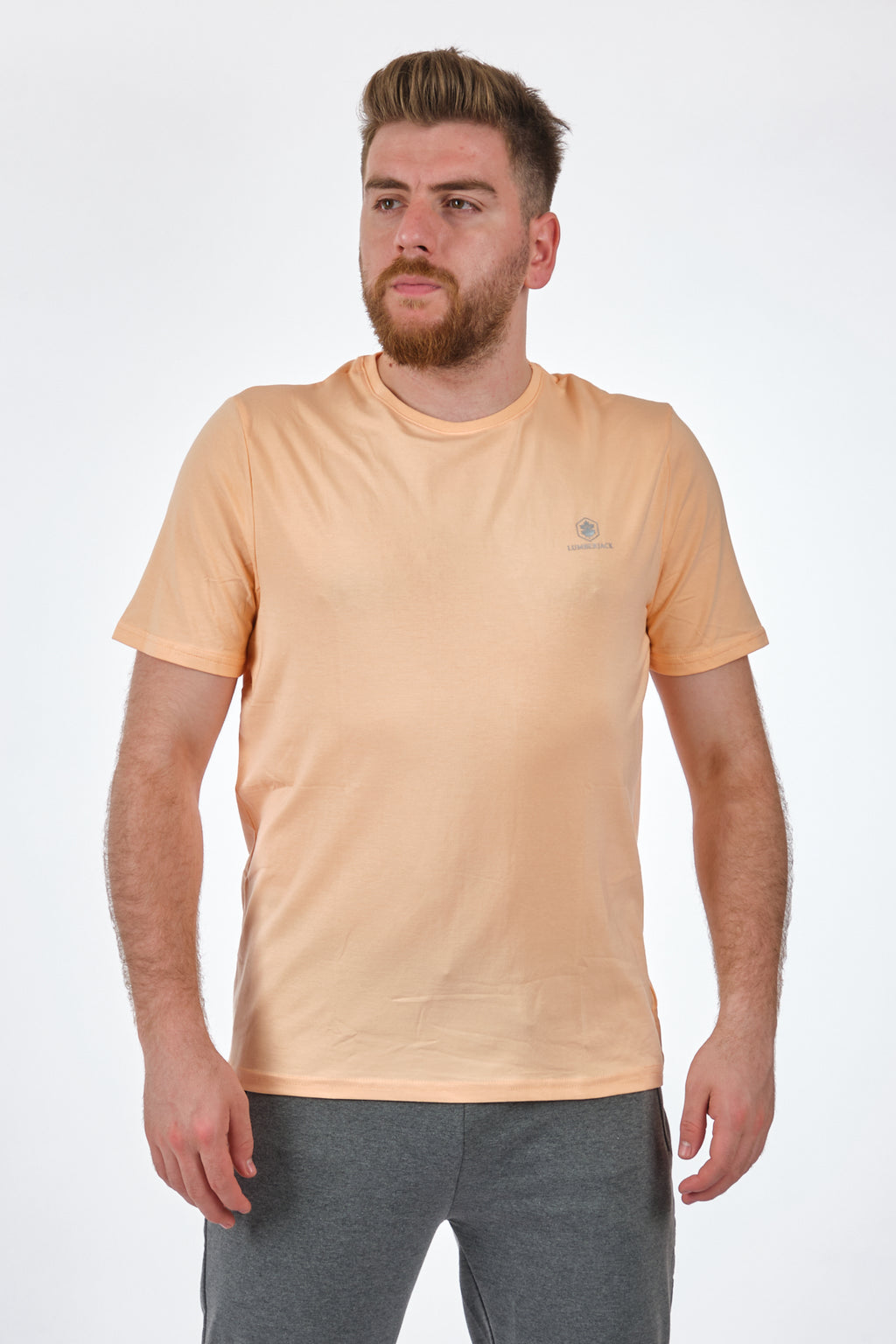 Lumberjack Erkek T-Shirt: Minimalist, Regular Fit, Kısa Kol - Günlük Şıklık