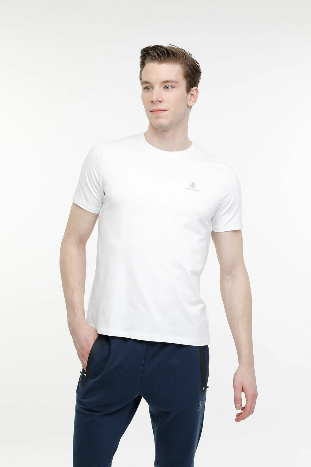 Lumberjack Erkek T-Shirt: Minimalist, Regular Fit, Kısa Kol - Günlük Şıklık