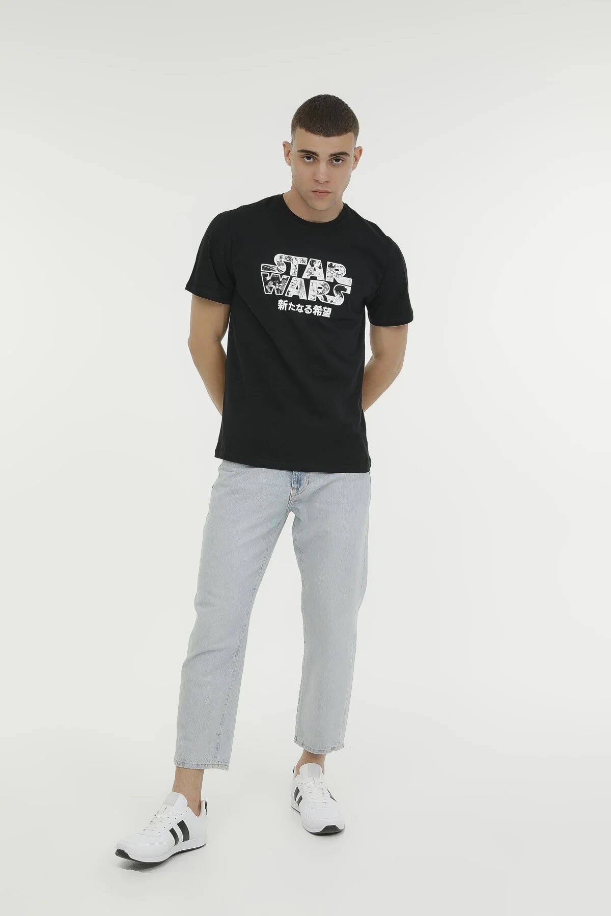 Lumberjack Star Wars Oversize Erkek T-Shirt - Kısa Kol Yuvarlak Yaka