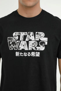 Lumberjack Star Wars Oversize Erkek T-Shirt - Kısa Kol Yuvarlak Yaka