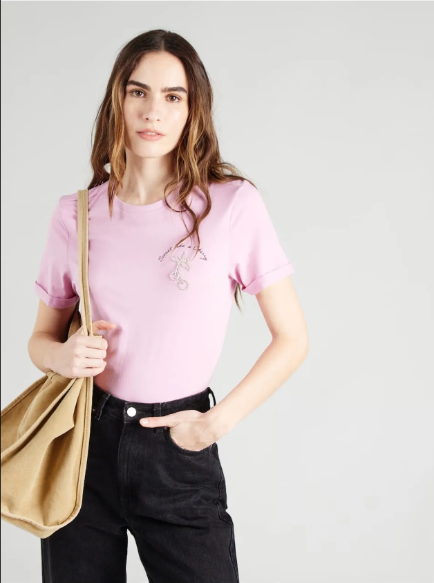 Only Minimalist Kısa Kol T-Shirt - Günlük Şıklık Translation missing: ar.content.product_image_secondary