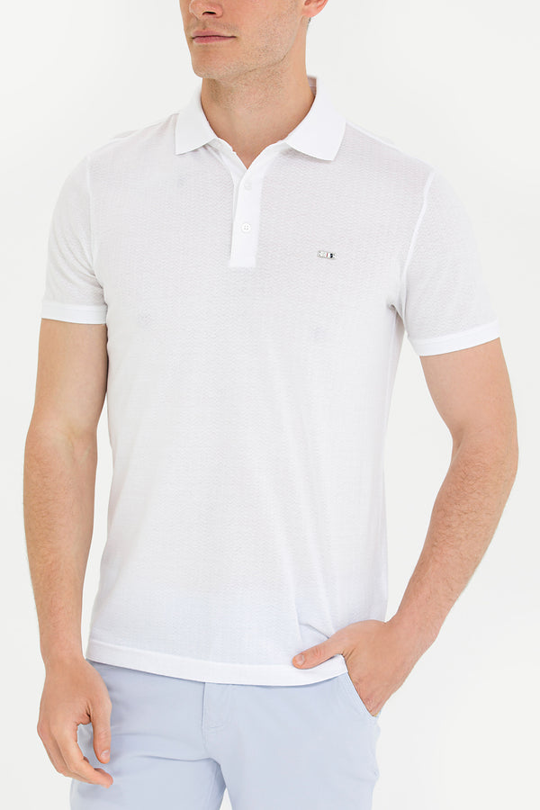 U.S. Polo Assn. Erkek Minimalist Polo Yaka Kısa Kol T-Shirt - Günlük Stil