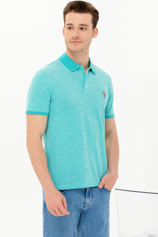U.S. Polo Assn. Erkek Minimalist Polo Yaka Kısa Kol T-Shirt - Günlük Stil