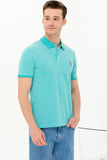 U.S. Polo Assn. Erkek Minimalist Polo Yaka Kısa Kol T-Shirt - Günlük Stil