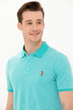 U.S. Polo Assn. Erkek Minimalist Polo Yaka Kısa Kol T-Shirt - Günlük Stil