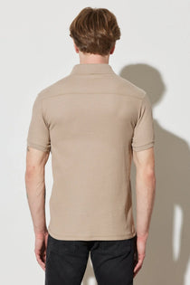 Wrangler Erkek Polo Yaka Kısa Kol T-Shirt - Minimalist Günlük