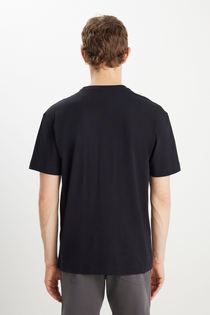 Relaxed Fit Normal Kesim Bisiklet Yaka Wrangler