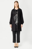 Müsemma Oversize Kapüşonlu Midi Kadın Takım - Minimalist, Günlük