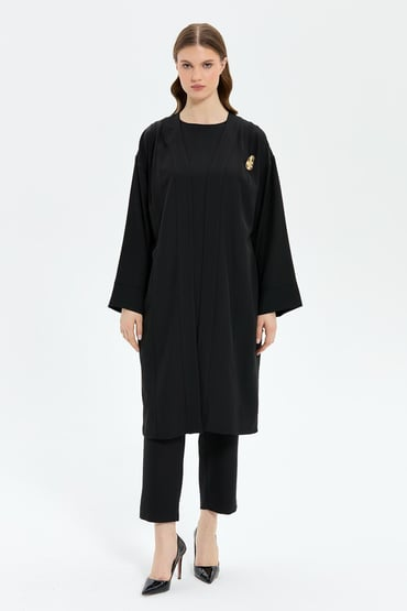 طقم موسيما غوبسي بتفاصيل شرابة على الظهر