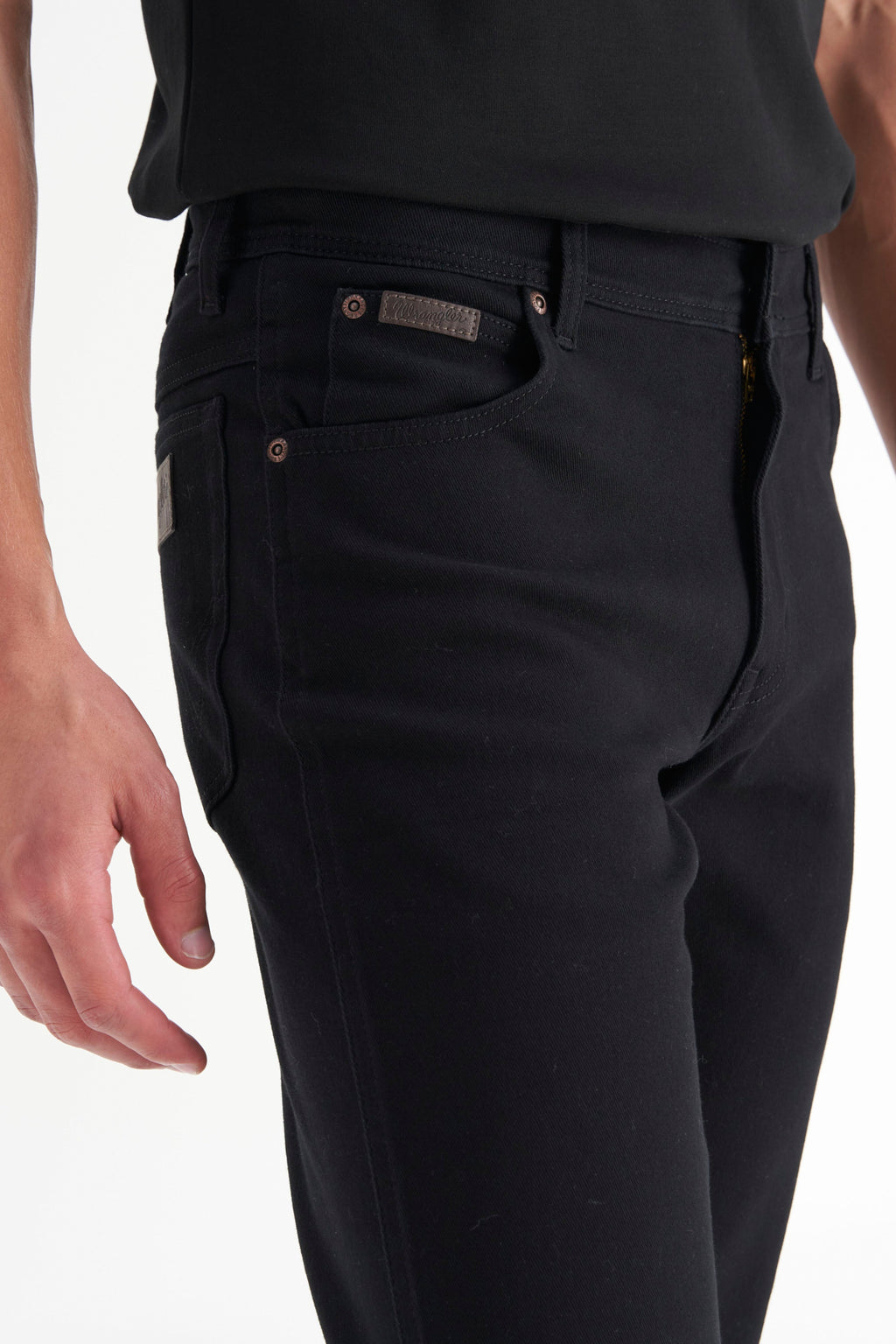 Texas Pamuklu Slim Fit Dar Kesim Cepli Esnek Jean Kot Denim Pantolon Wrangler MW12S016100