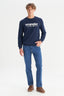 Texas Pamuklu Straight Fit Cepli Esnek Jean Kot Denim Pantolon Wrangler
