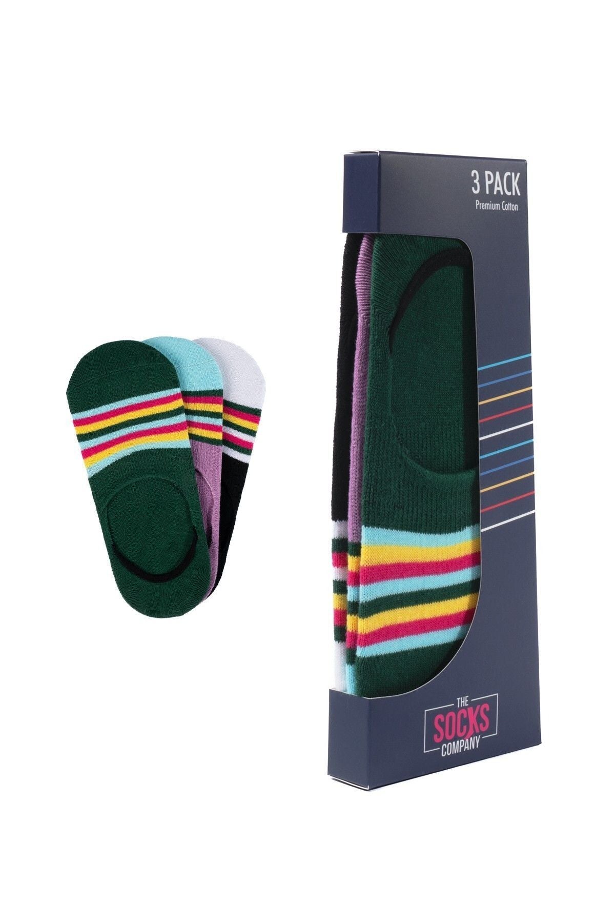 The Socks Company Kadın 3'Lü Çorap 23SDCR160P Translation missing: ar.content.product_image_secondary