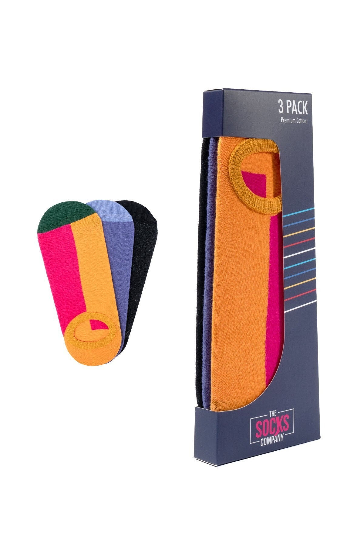 The Socks Company Kadın 3'Lü Çorap 23SDCR161P Translation missing: ar.content.product_image_secondary