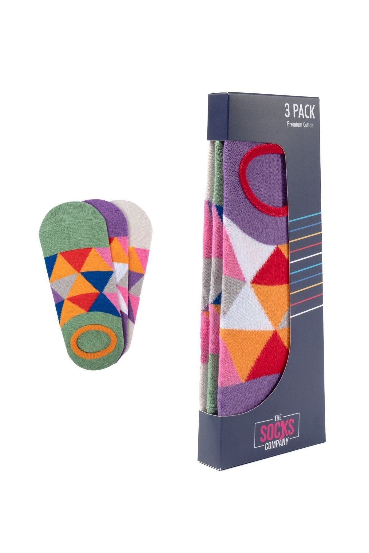 The Socks Company Kadın 3'Lü Çorap 23SDCR164P Translation missing: ar.content.product_image_secondary