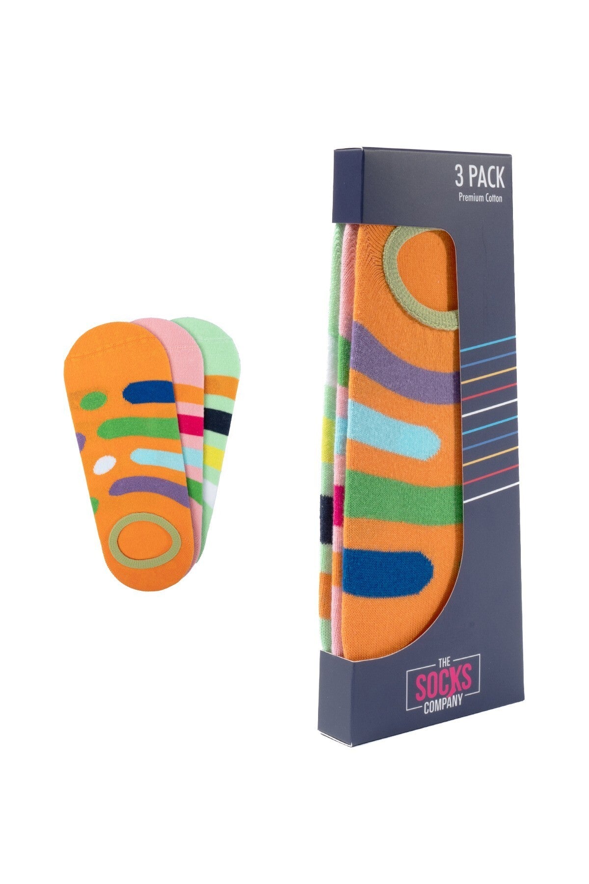 The Socks Company Kadın 3'Lü Çorap 23SDCR165P Translation missing: ar.content.product_image_main