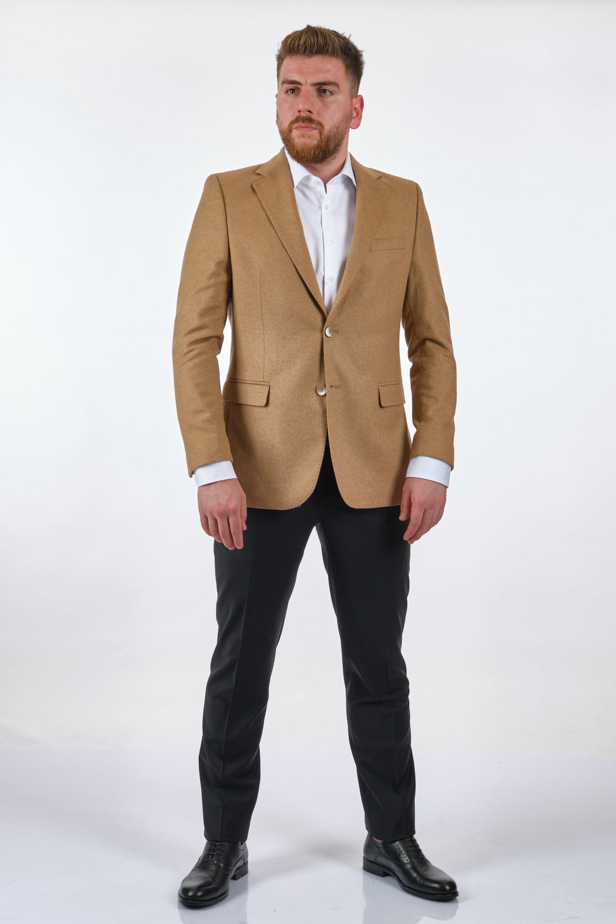 Tom Becker Erkek Minimalist Ceket - Regular Fit - İş ve Günlük İkincil görsel
