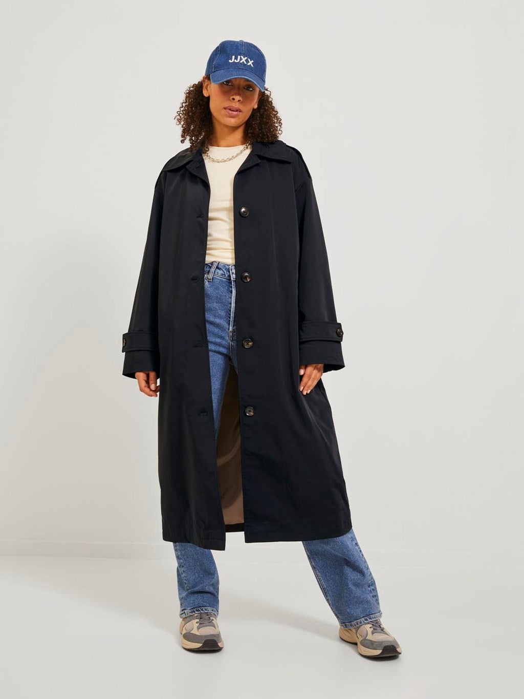 Jack&Jones JJXX Oversize Midi Trençkot - Günlük Şıklık Translation missing: tr.content.product_image_main