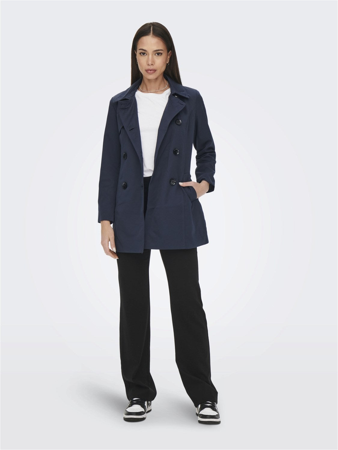 Only Minimalist Midi Trençkot: Günlük Şıklık Translation missing: ar.content.product_image_secondary