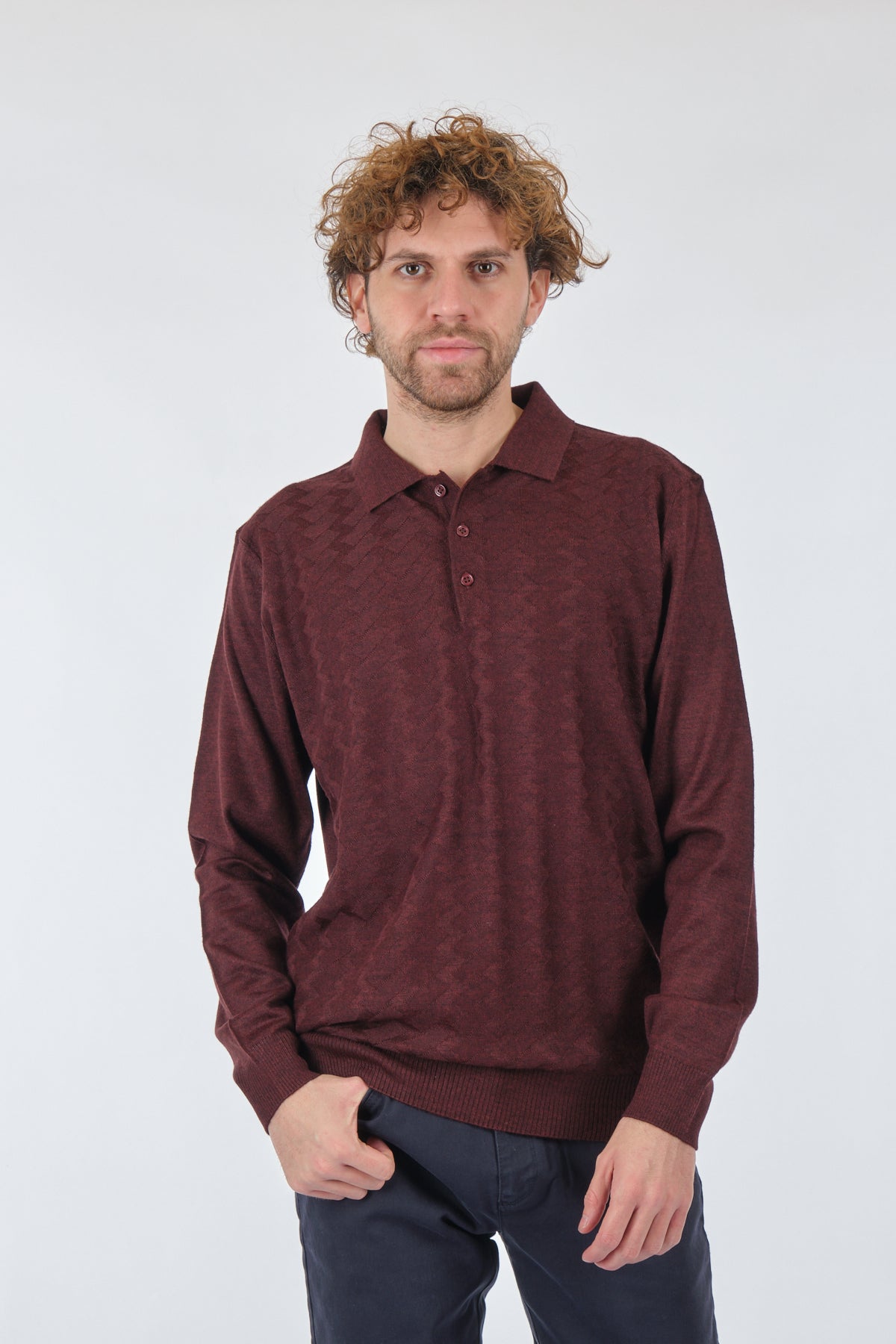 Legato Erkek Uzun Kol Polo Yaka Kazak - Minimalist Tarz
