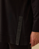 تونيك جالا-إكسي متوسط ​​الطول بأكمام طويلة وقصة واسعة - تصميم بسيط مناسب للارتداء اليومي