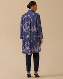 قميص بأكمام طويلة بنقشة مقاسات كبيرة من Gala-Xi