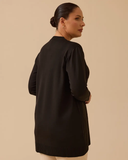 تونيك أساسي محبوك بنقوش بمقاسات كبيرة من Gala-Xi