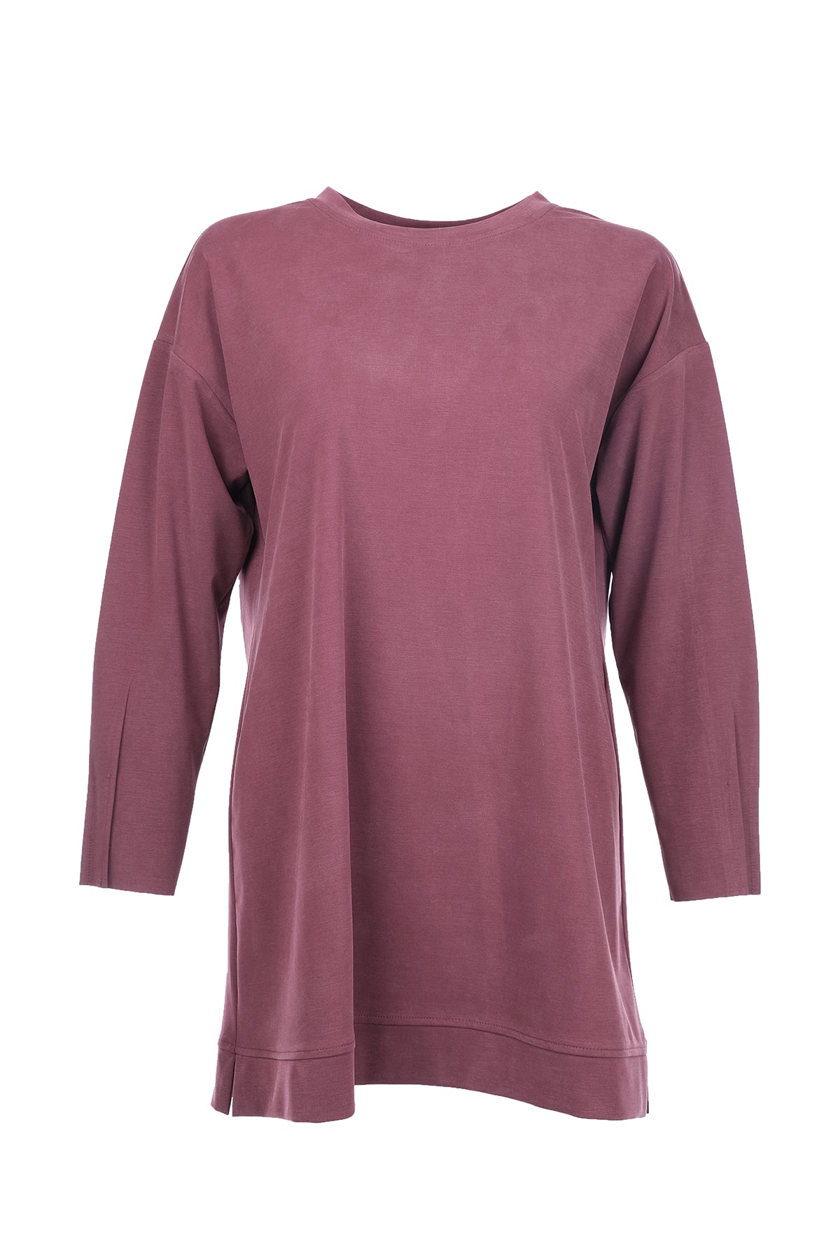 On Kadın Oversize Uzun Kol Midi Tunik - Rahat ve Şık Translation missing: ar.content.product_image_main