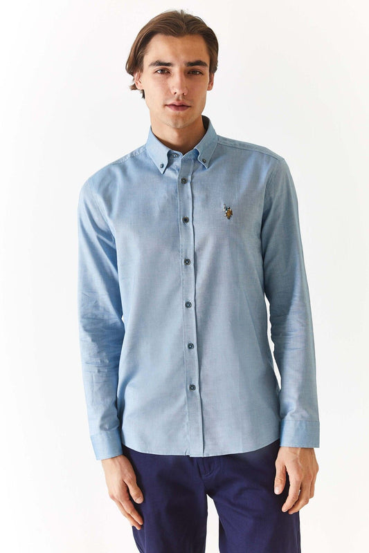 قميص رجالي من يو إس بولو أسوسييشن، رقم الموديل 1672341