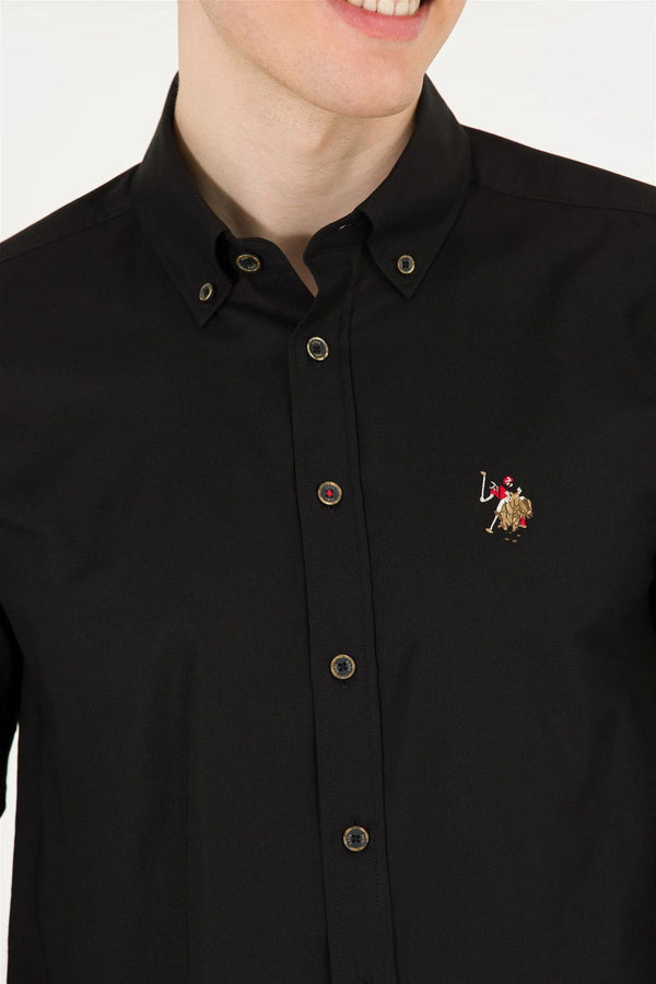 U.S. Polo Assn. Minimalist Erkek Uzun Kol Gömlek - Günlük & İş