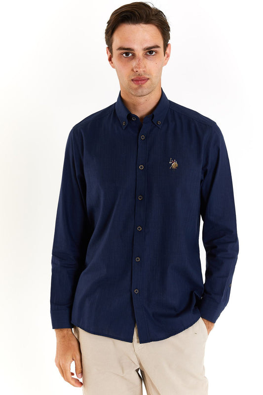 U.S. Polo Assn. Minimalist Erkek Gömlek - Uzun Kol - Günlük & İş
