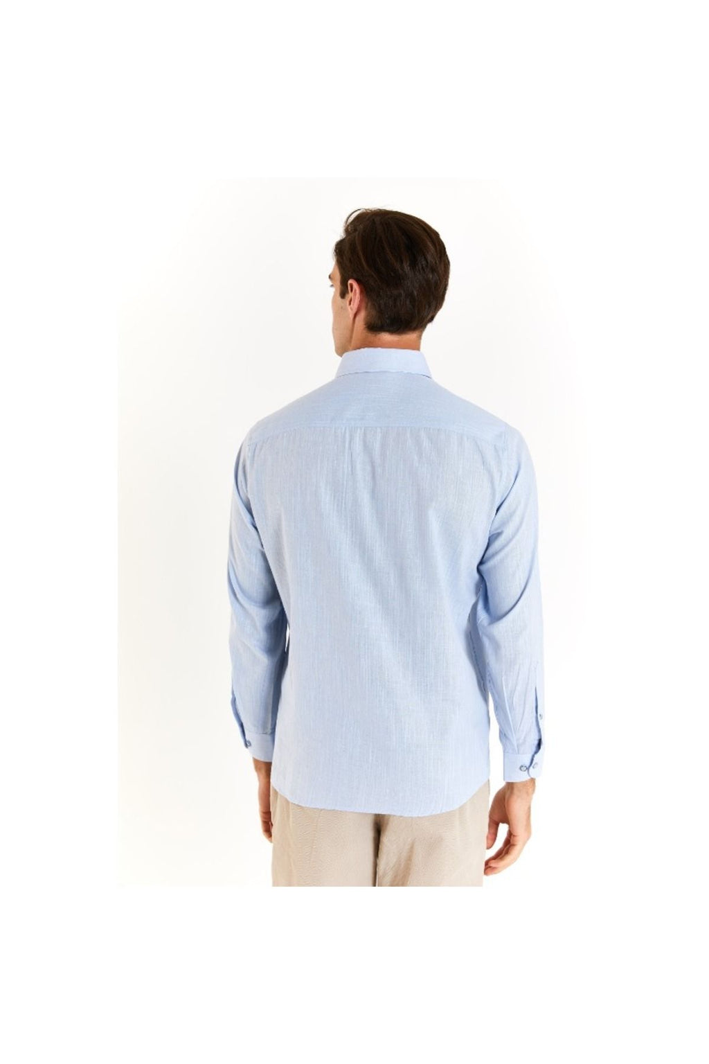 U.S. Polo Assn. Minimalist Erkek Gömlek - Uzun Kol - Günlük & İş