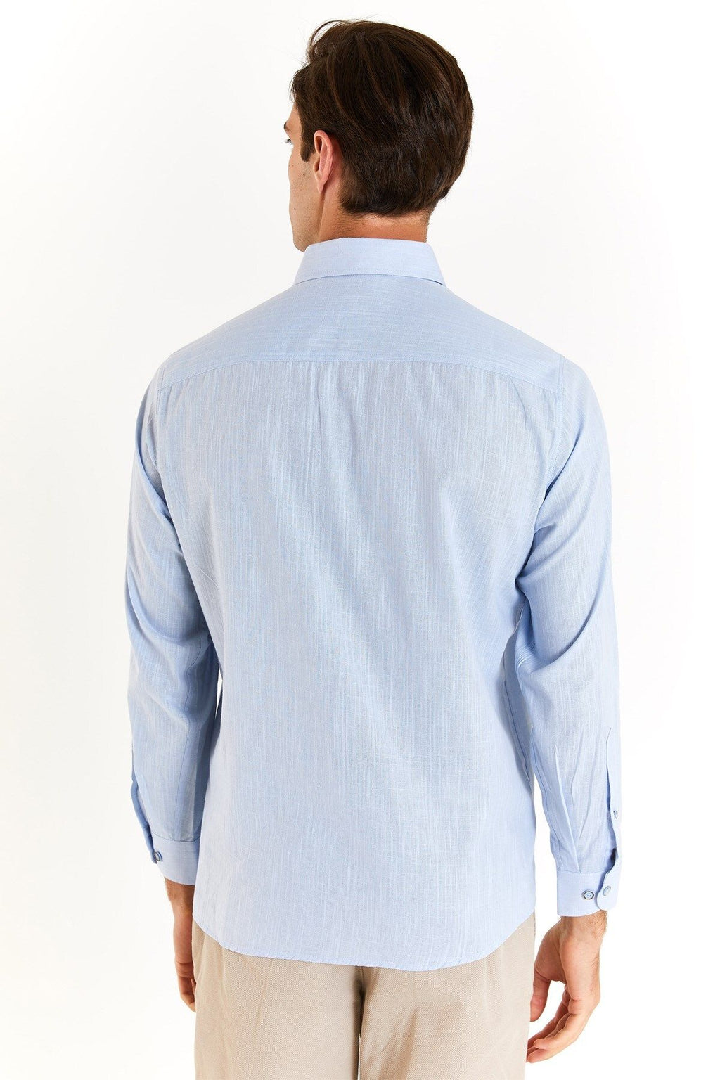 U.S. Polo Assn. Minimalist Erkek Gömlek - Uzun Kol - Günlük & İş